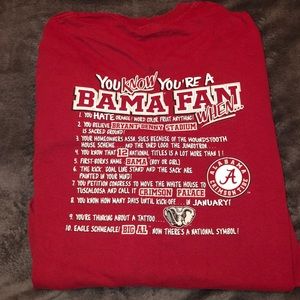 🦋alabama fan long sleeve
